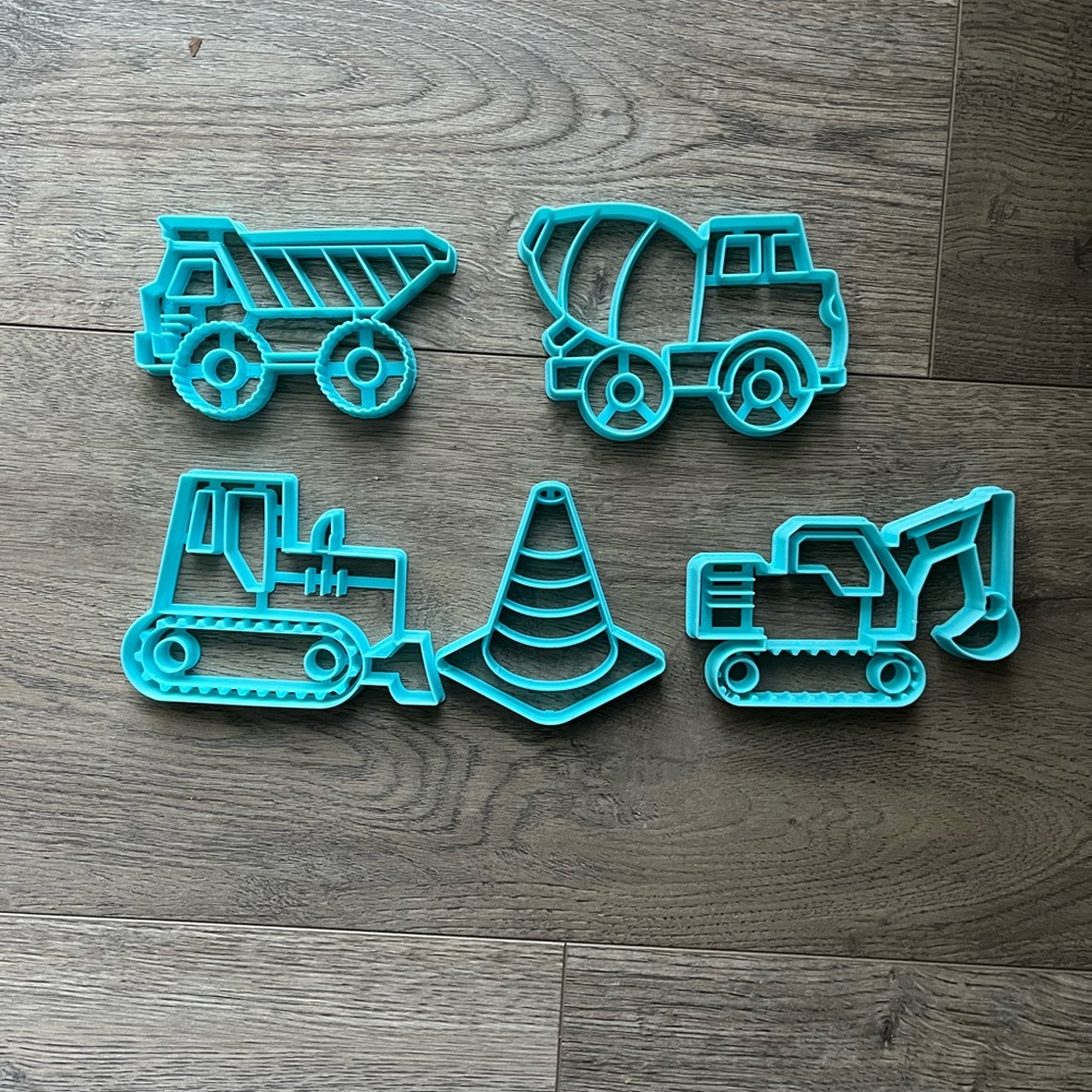 2 for $20 - construction cookie cutters